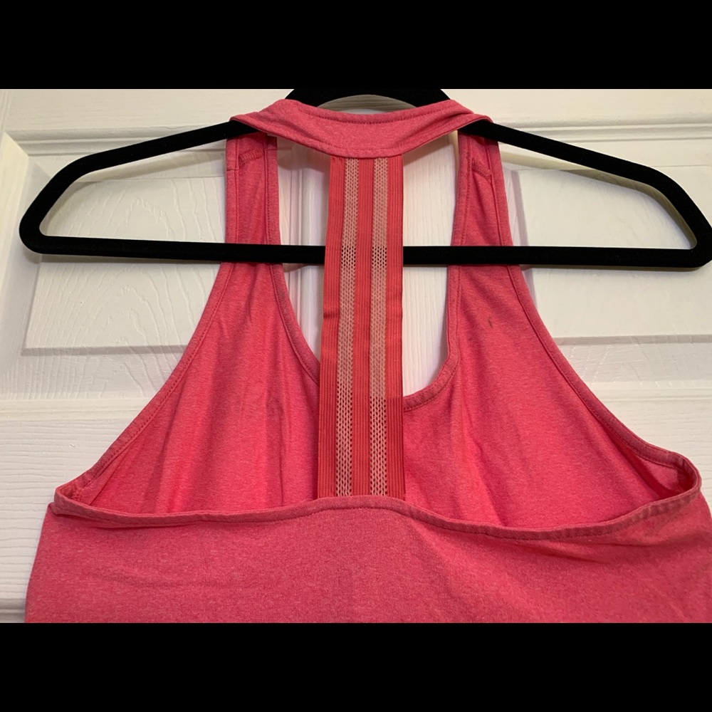 Used Adidas pink Racerback Top - Picture 3 of 5